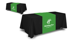 Holiday Inn logoed table runner. 24" x 72".