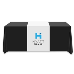 Hyatt House logoed table runner. 24" x 72".