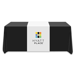 Hyatt Place logoed table runner. 24" x 72".