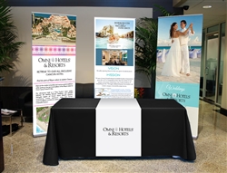 Retractable Banner and Stand, 33" x 81"  (Stand & Insert) - MarriottBrands
